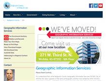 Tablet Screenshot of gis.sedgwick.gov